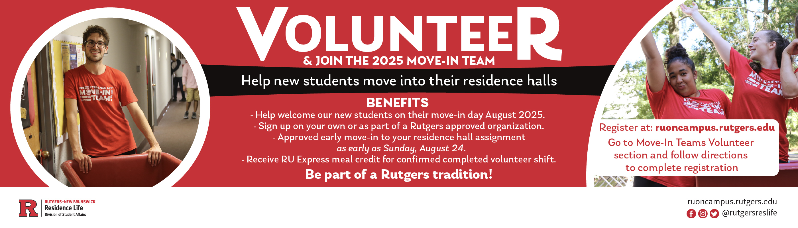Volunteer Move-In