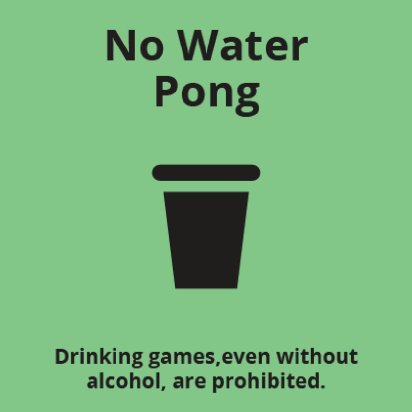 No Water Pong