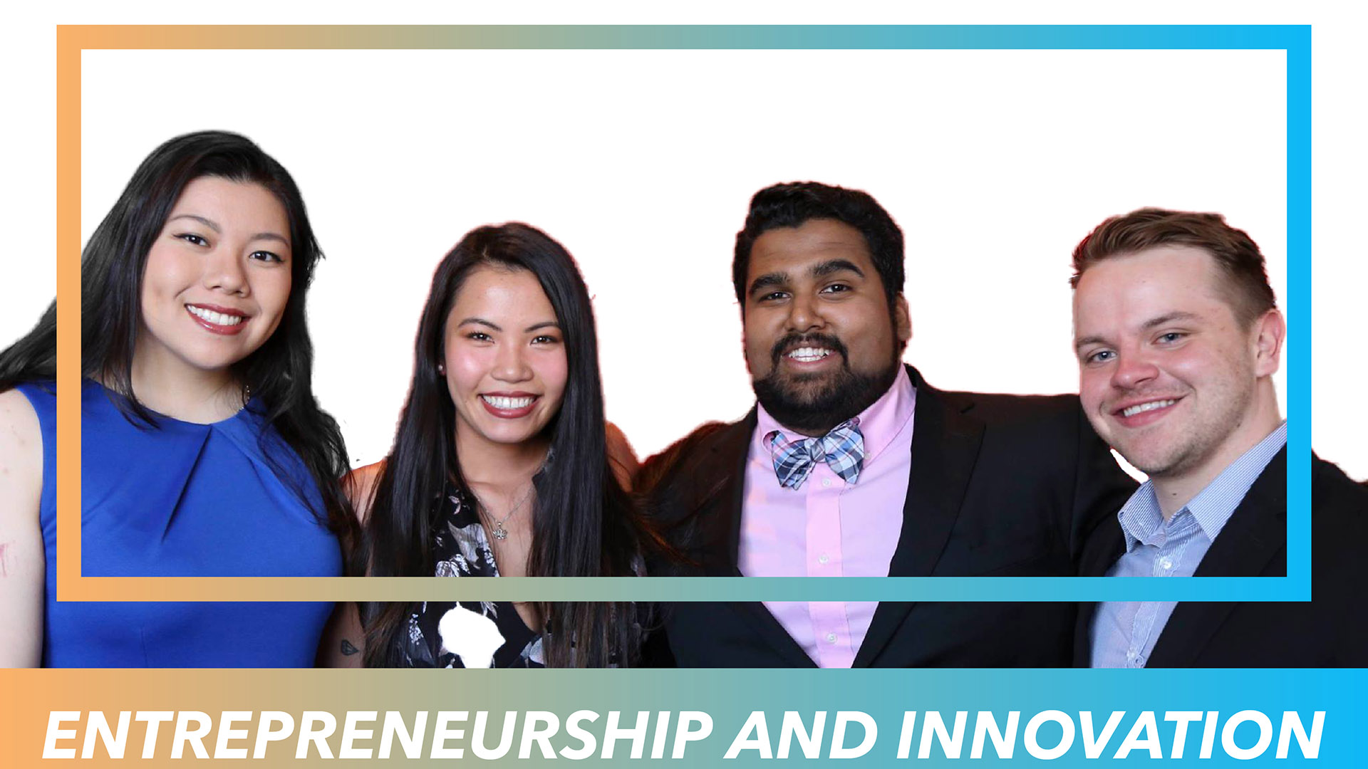Group of Students for Entrepreneurship and Innovation Banner