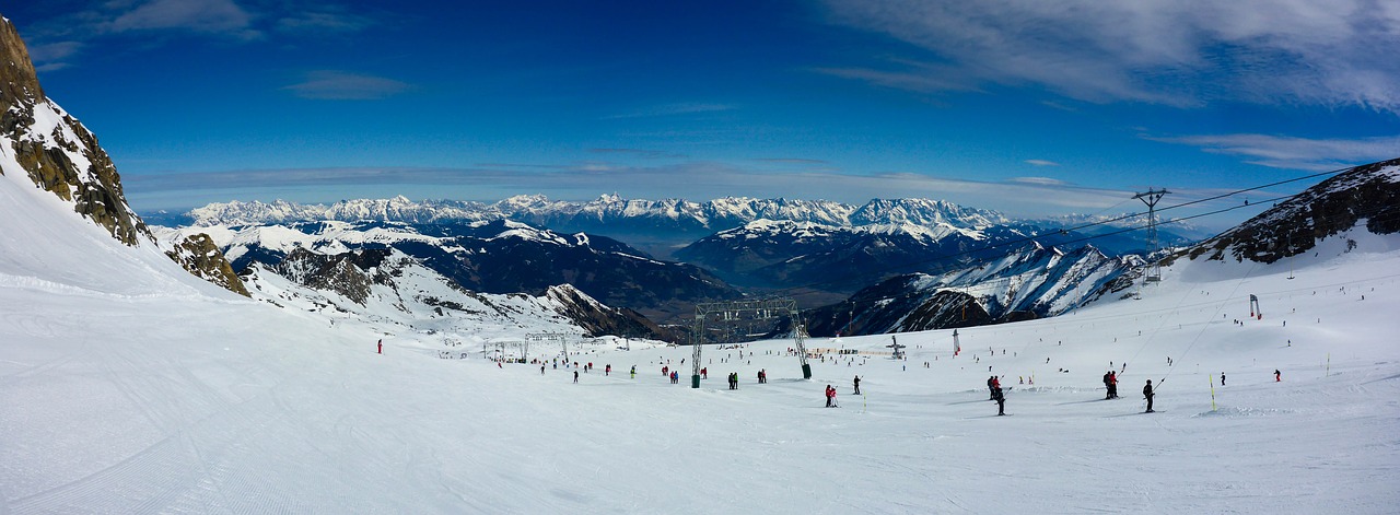 Skiing on Mountain