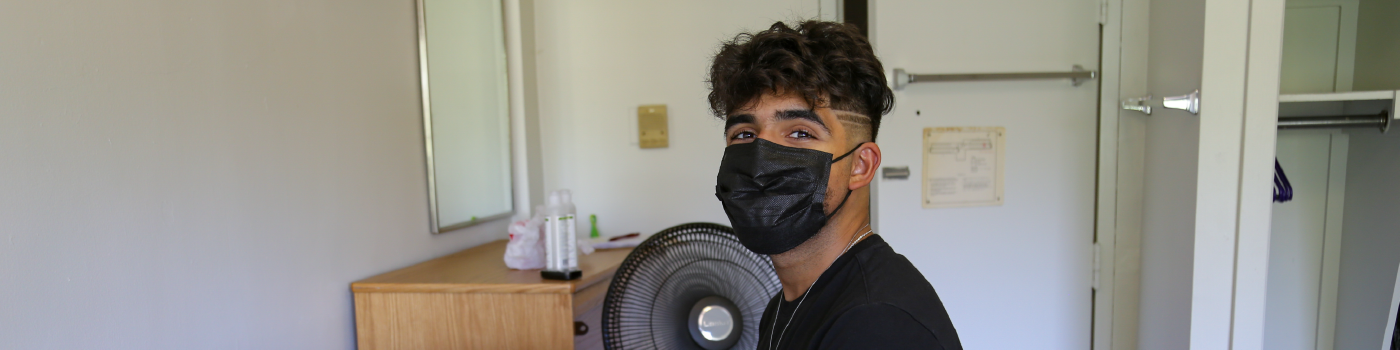 Person in dorm