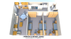 Starkey 2 Bedroom Apartment Doubles Plan Top View